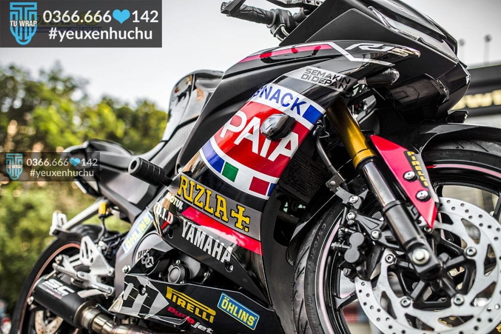 yamaha r15 pata đen đỏ 7