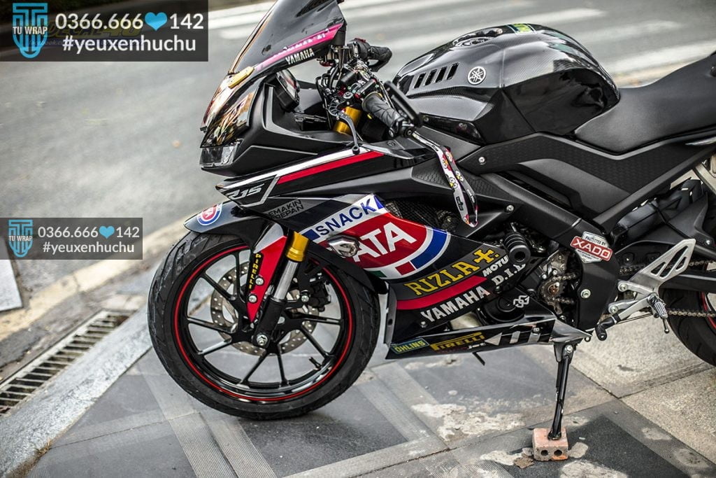 yamaha r15 pata đen đỏ 8