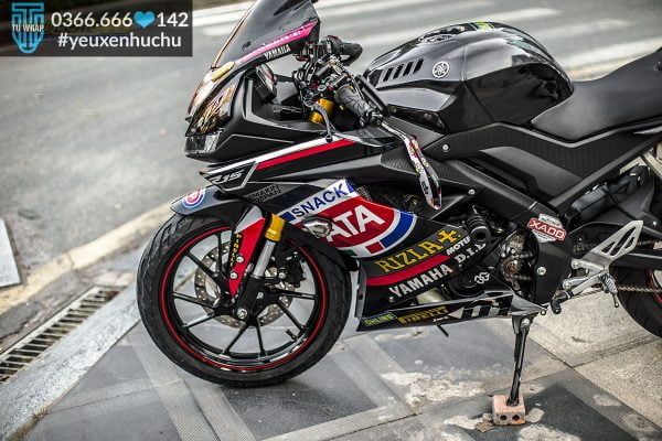 yamaha r15 pata đen đỏ