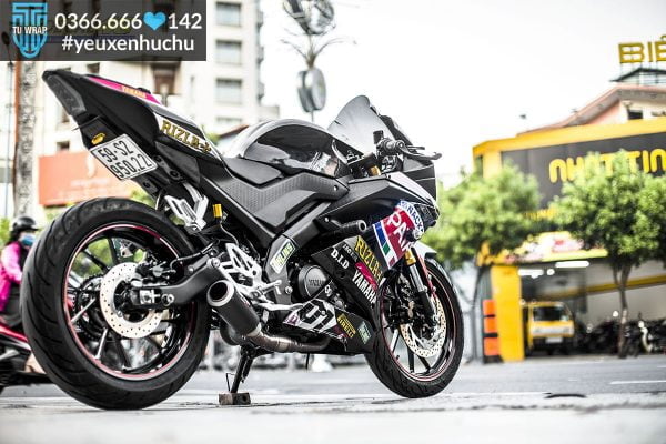 yamaha r15 pata đen đỏ