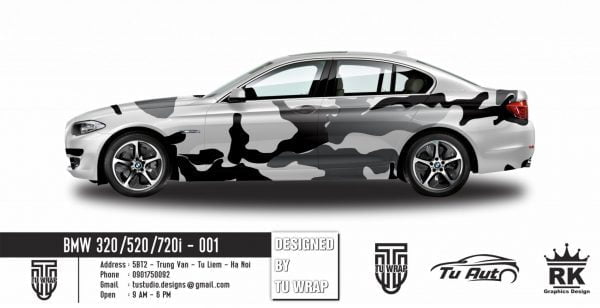 tem xe bmw 320/520/720i – td001