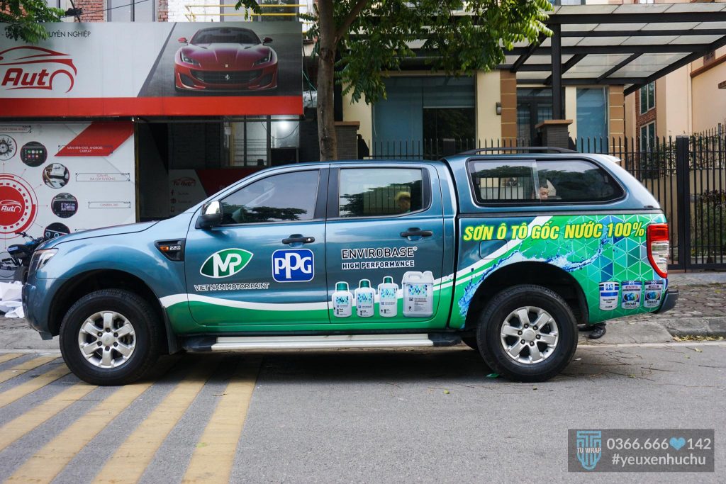 Tú Wrap vinh hạnh thiết kế tem xe cho thương hiệu VMP - VietNam Motor Paint 4