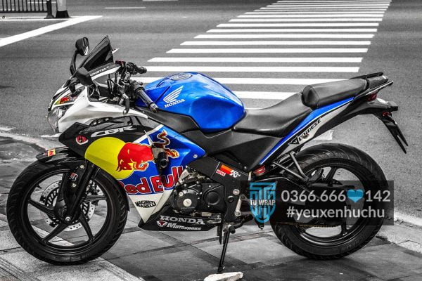 tem xe cbr150 redbull