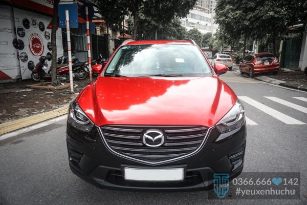 mazda cx5 đổi màu nửa trên đỏ candy