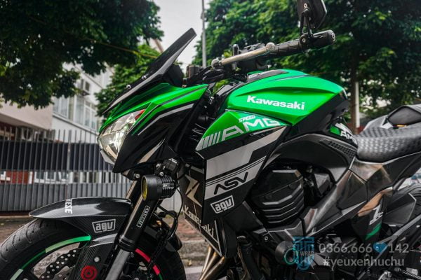 kawasaki z800 lấy ý tưởng từ z1000