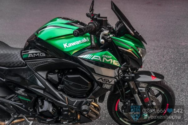 kawasaki z800 lấy ý tưởng từ z1000