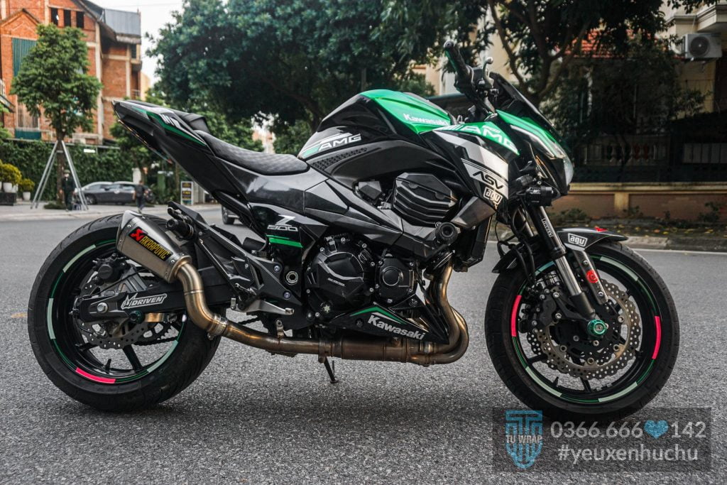 kawasaki z800 lấy ý tưởng từ z1000 4