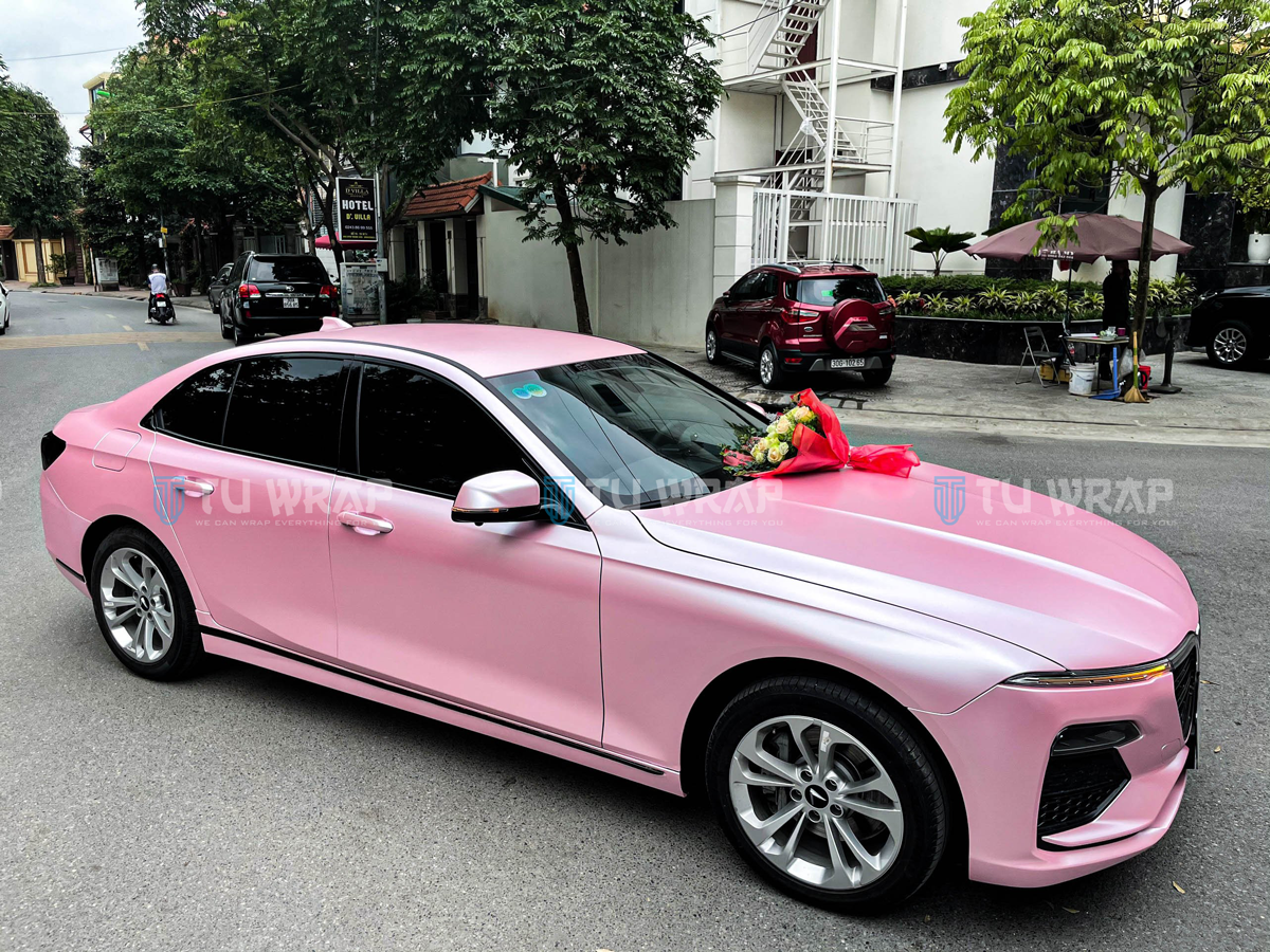 Trọn bộ siêu xe màu hồng tuyệt đẹp