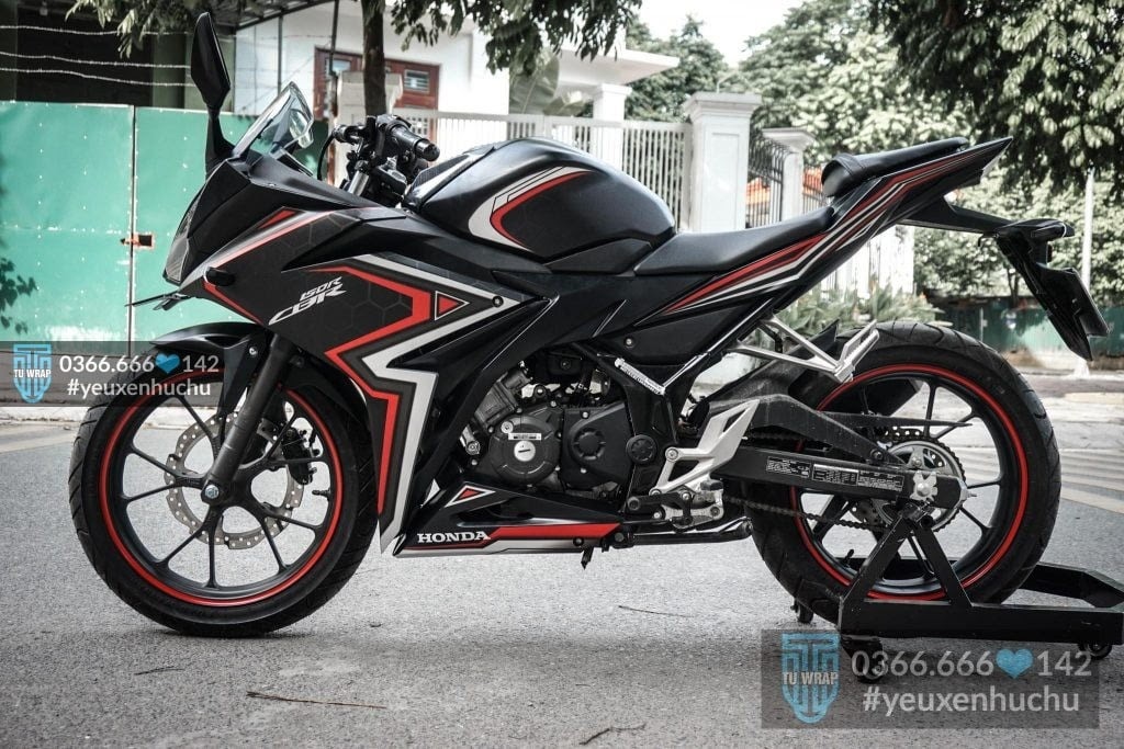 Tổng hợp 36 mẫu decal xe CBR 150 đẹp, phong cách 64