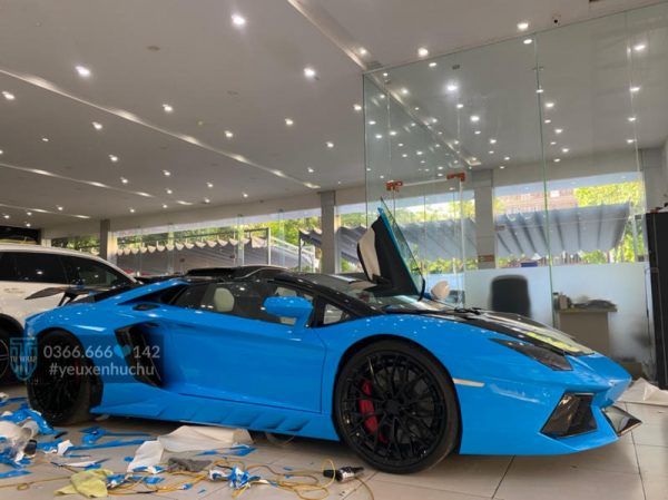 dán decal đổi màu xe ô tô lamborghini aventador cg10 teckwrap us