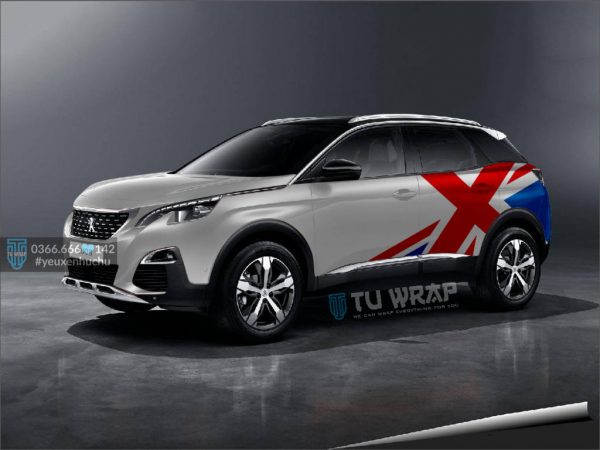 tem xe peugeot 2008 3008 5008 đẹp nhất